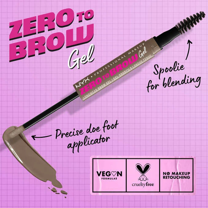 NYX Zero To Brow Gel
