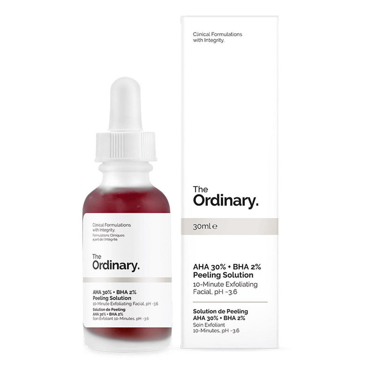 The Ordinary AHA 30%+BHA2% Peeling Solution 30 mL